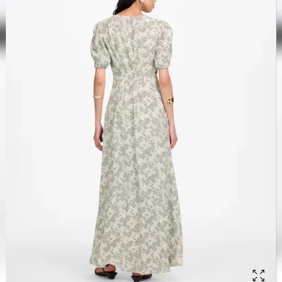 knee length dresses for ladies Harper Shirred Midi Dress – Miss Patina main image 0
